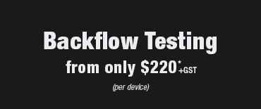 Backflow Testing